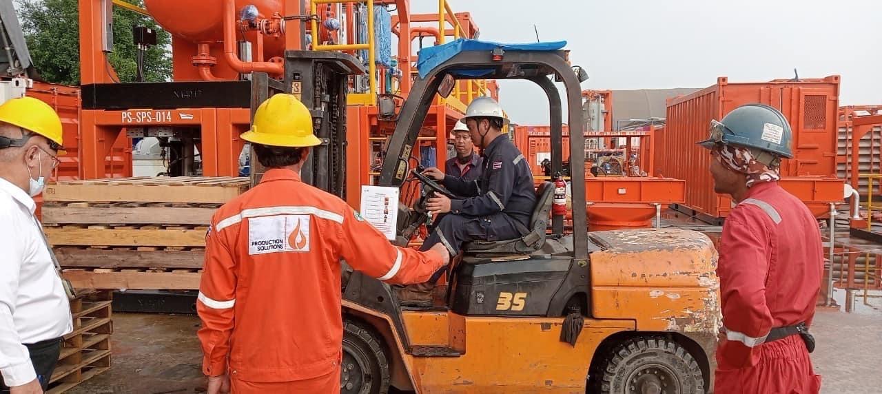 Forklift Safety Driving Course Program Completed 